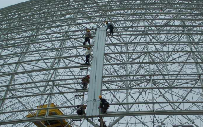 东阳网架装配好以后应当留神哪八项验收事件